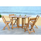 SAFAVIEH Brandy 5-teiliges Outdoor-Esszimmerset – 43 B x 35 T x 29 H