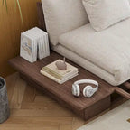 JASIWAY Modern Solid Wood Upholstered Cotton Linen Sofa