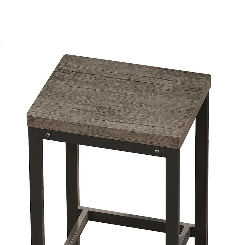 Ensemble de table de bar avec 3 tabourets