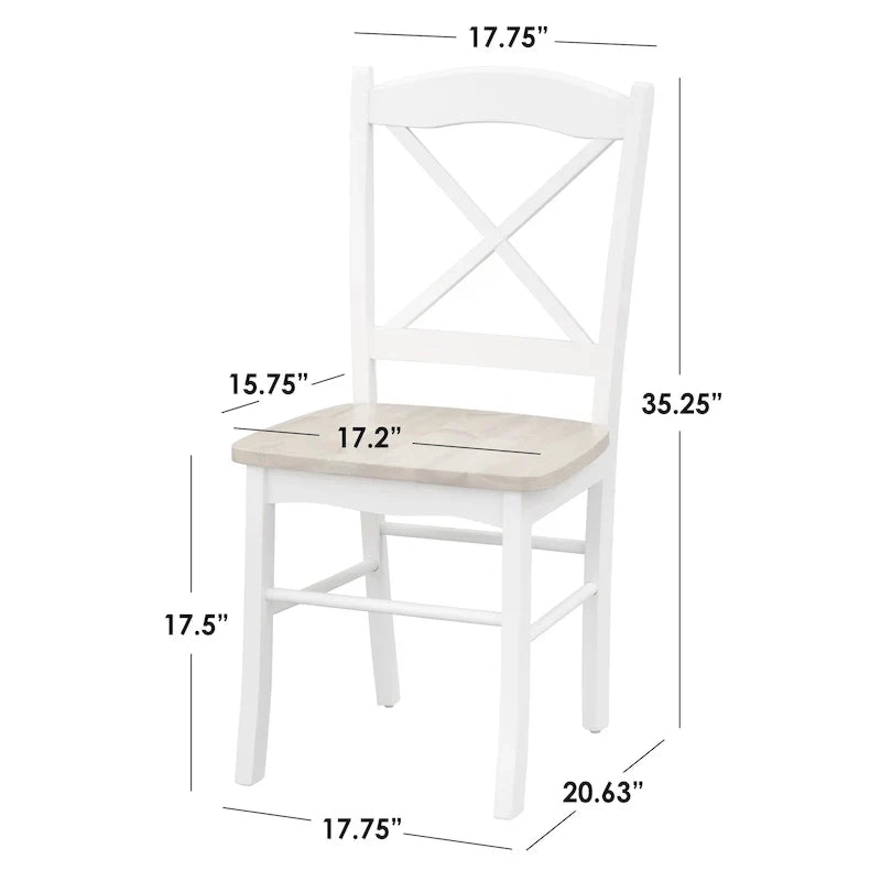 Simple Living Country Cottage Drop Leaf 3-piece Dining Set