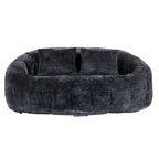 GDFStudio - Canapé relax 2 places Laurel en chenille avec mousse haute densité et confort généreux