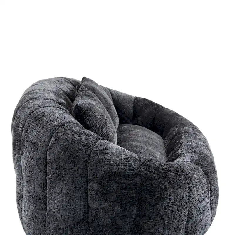 GDFStudio - Canapé relax 2 places Laurel en chenille avec mousse haute densité et confort généreux