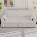 Dyonery Modular Corduroy Sectional Sofa with Washable Covers