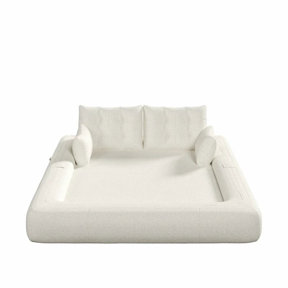 Canapé-lit multifonction pliable de 78,7 po