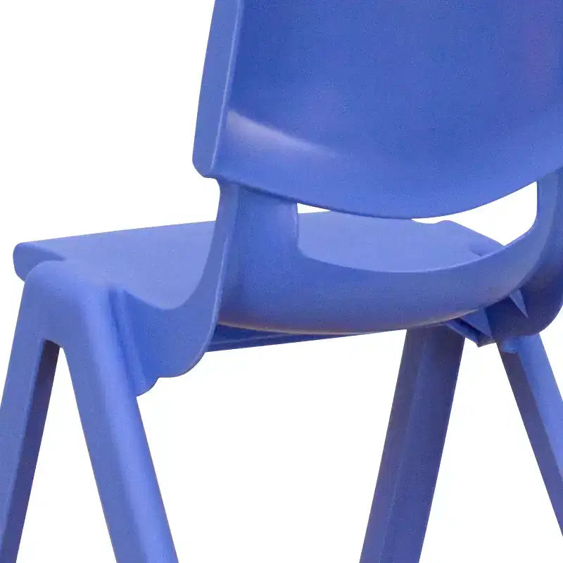 Ensemble table d’activités rectangulaire réglable en hauteur en plastique Emma and Oliver, 23,625 l x 47,25 L, avec 6 chaises