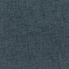 32" Square Storage Ottoman with Hinged Lid, Textured Navy Fabric & Wood Legs