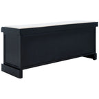SAFAVIEH Fiorello 3-Drawer with Cushion Storage Bench - 47.3 W x 15 L x 19 H - 47Wx15Dx19H
