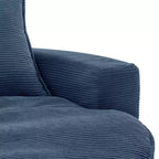 360 Swivel Accent Chair, Barrel Chair Swivel Round Sofa Chair with Cushion for Living Room