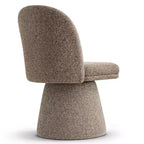 Set aus 6 modernen, um 360° drehbaren, armlehnenlosen Esszimmerstühlen mit Sockelbasis, eleganten Akzentstühlen für Küche, Esszimmer oder Büro – Panipeachy