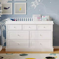 Table à langer et commode polyvalente pour bébé Famapy : design convertible, tiroirs spacieux, évolue avec votre enfant