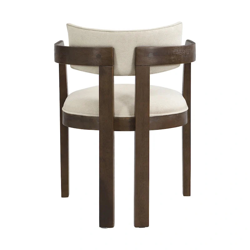 Chaise de salle à manger moderne et raffinée Conrad avec accoudoirs, par Christopher Knight Home