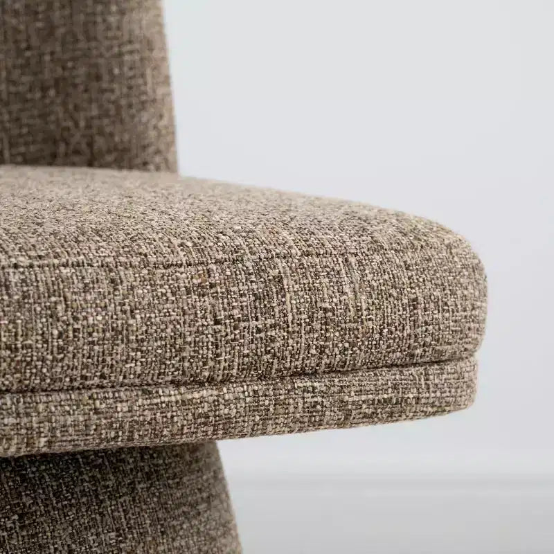 Set aus 6 modernen, um 360° drehbaren, armlehnenlosen Esszimmerstühlen mit Sockelbasis, eleganten Akzentstühlen für Küche, Esszimmer oder Büro – Panipeachy