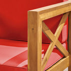 Brava 6-teiliges Outdoor-Set aus Akazienholz von Christopher Knight Home