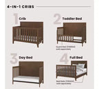 Child Craft Kieran babybed, dubbele commode en ladekast als 3-delige babykamerset, inclusief 4-in-1 ombouwbaar babybed, commode en ladekast
