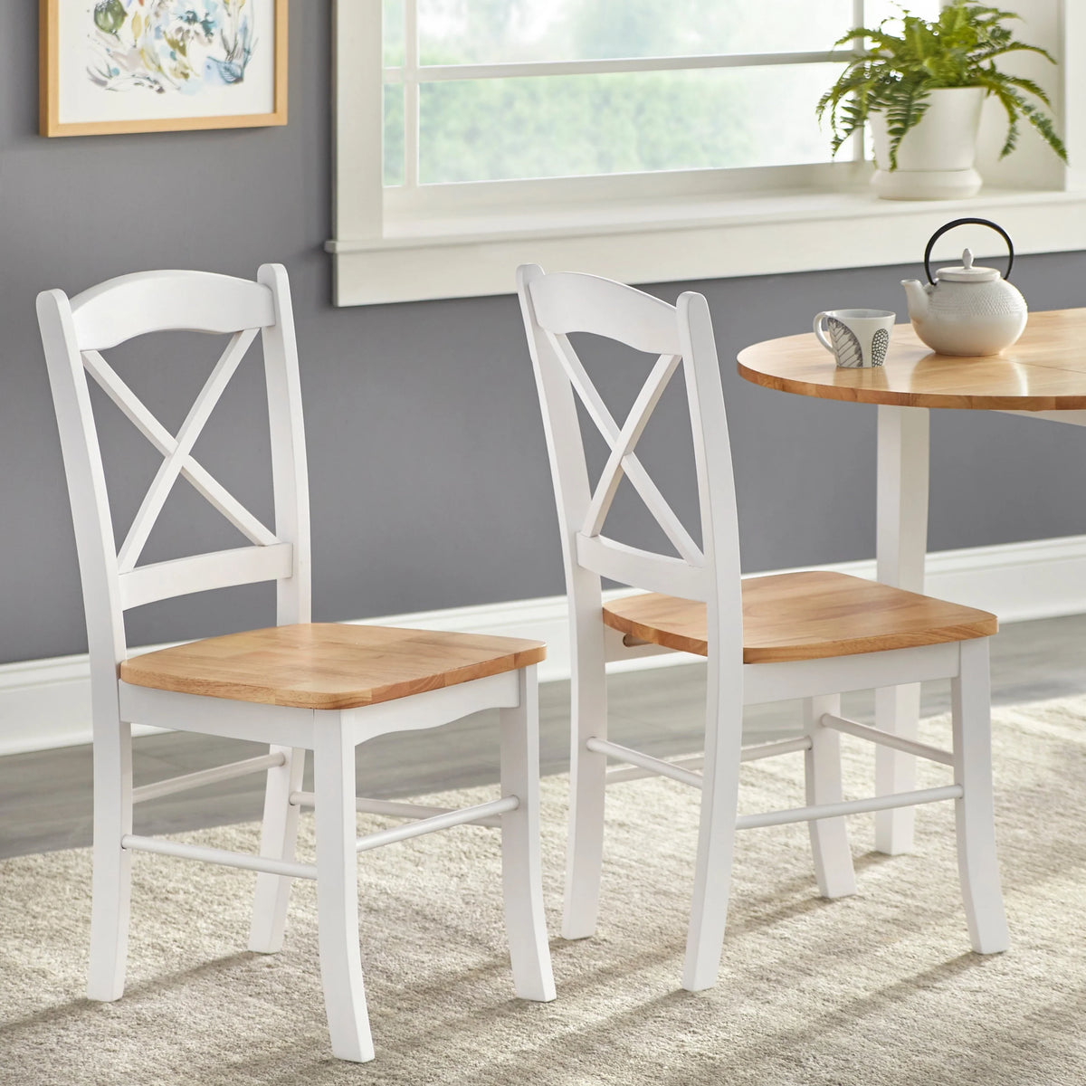 Chaises de salle à manger Cottage champêtre Simple Living (lot de 2)