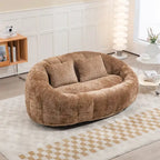 Fauteuil poire en chenille, canapé relaxant