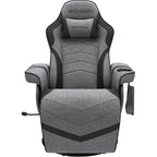 Fauteuil de gaming inclinable avec repose-pieds