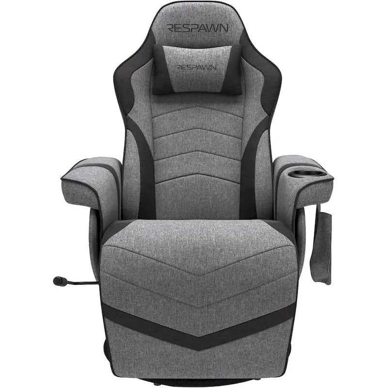 Fauteuil de gaming inclinable avec repose-pieds