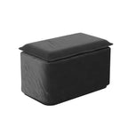 Whisen Samt-Schlafsofa in King-Size mit Ausziehfunktion und 3-in-1-Funktion, wandelbares Schlafsofa mit beweglichem Hocker und Steppdesign