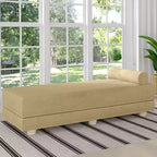 Tagesbett / ausklappbares Schlafsofa in Queen-Size – Microvelours