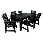 HIGHWOOD PROFESSIONAL 7-teiliges Garten-Ess-Set 42x72