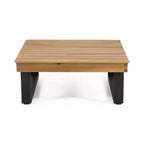 L-vormige loungeset voor buiten, terras- en tuinset met salontafel en waterafstotende kussens – ModernLuxe