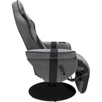 Fauteuil de gaming inclinable avec repose-pieds
