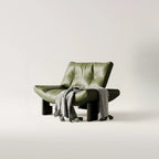 Contemporary Black Tufted Armless Chenille Accent Chair