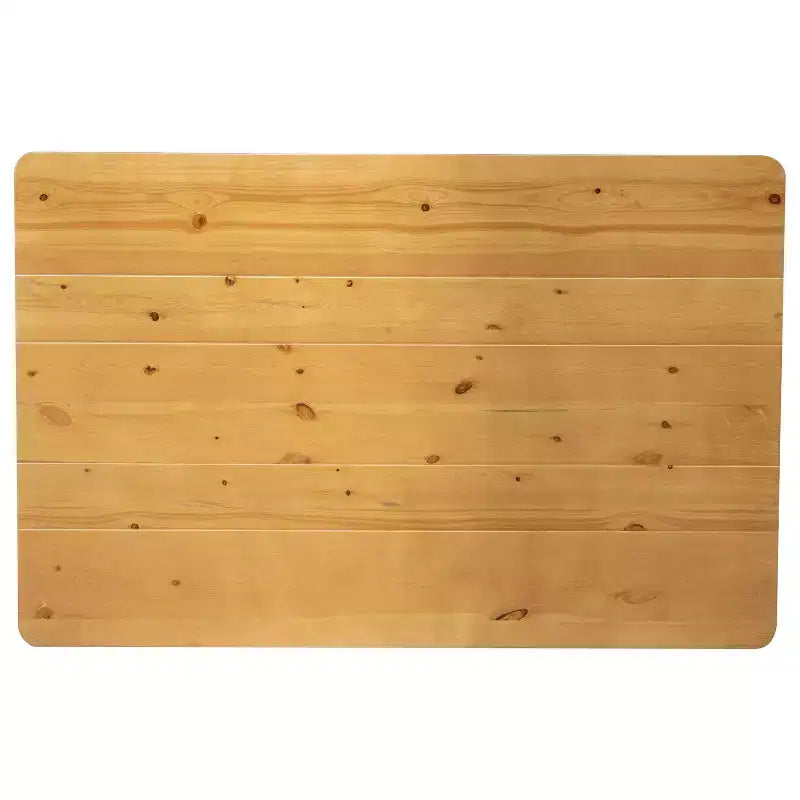 Table de salle à manger de ferme rectangulaire en pin massif Flash Furniture, 46 x 30