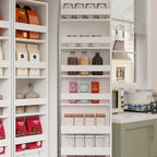 Organisateur de cuisine polyvalent : meuble compact de 31,5 avec rangement astucieux