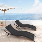 Kullavik 3-teiliges Outdoor-Loungesessel-Set