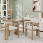 Chaise de salle à manger moderne et raffinée Conrad avec accoudoirs, par Christopher Knight Home