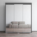 Strick & Bolton Suger 3-door Mirrored Armoire