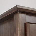 Kleiderschrank aus Massivholz mit 2 Türen – 41 x 72 x 22