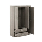 3-Door Wardrobe with 2 Drawers