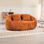 Fauteuil poire en chenille, canapé relaxant