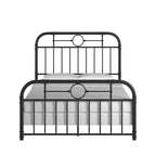 Black Metal Bed