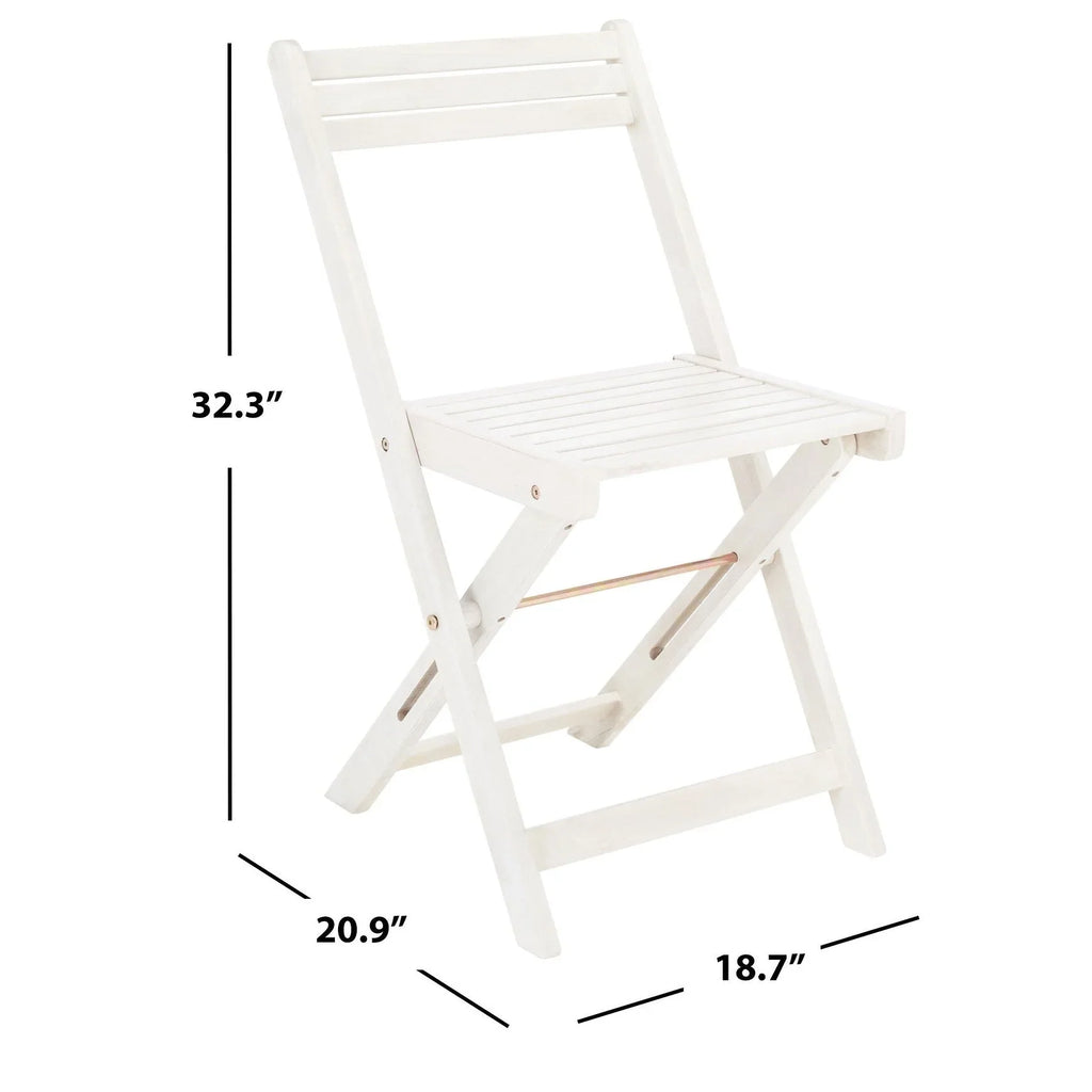 SAFAVIEH Brandy 5-teiliges Outdoor-Esszimmerset – 43 B x 35 T x 29 H