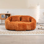 GDFStudio - Canapé relax 2 places Laurel en chenille avec mousse haute densité et confort généreux