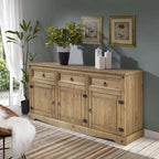 Buffet bahut en bois de 65 pouces, style ferme – Collection Corona