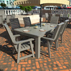 HIGHWOOD PROFESSIONAL 7-teiliges Garten-Ess-Set 42x72