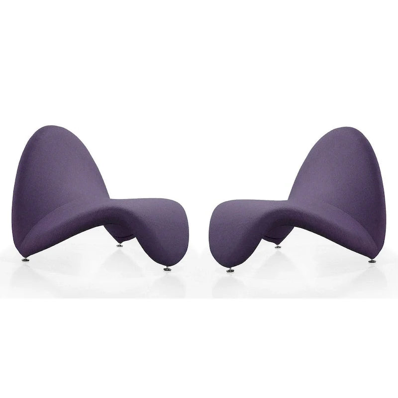 Wool Blend Accent Chair