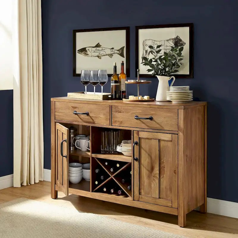 Buffet Crosley Roots finition naturelle - 52 W x 18 D x 36 H
