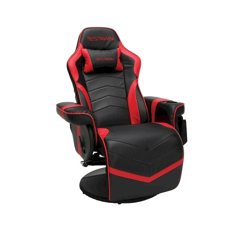 Fauteuil de gaming inclinable avec repose-pieds