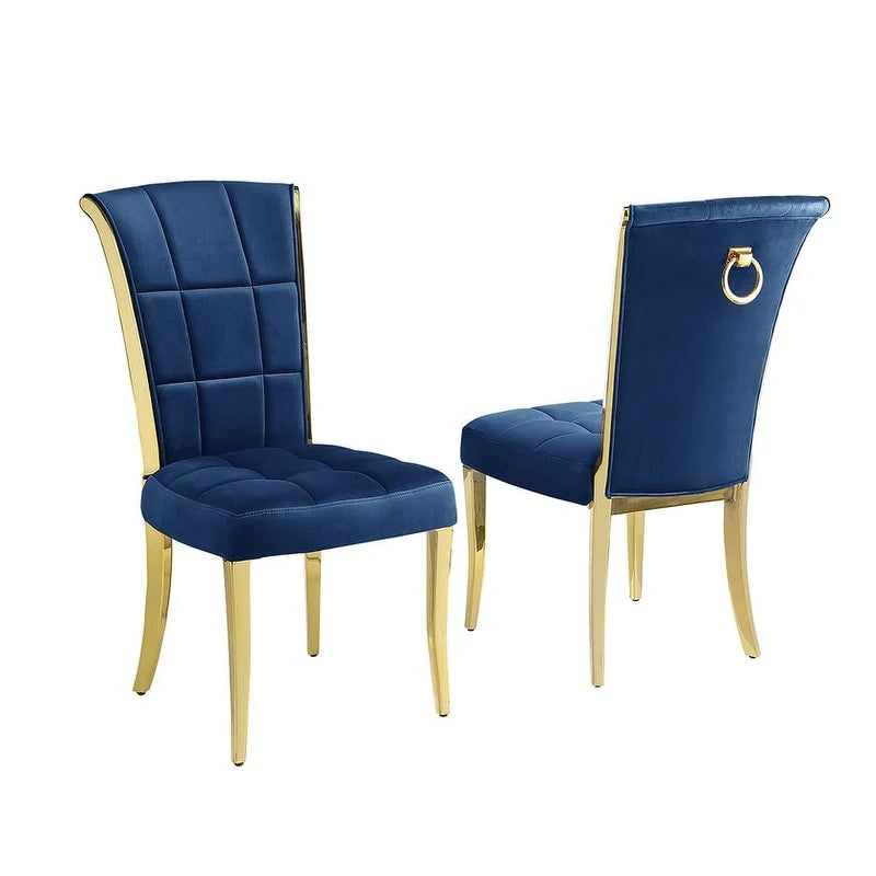 Best Quality Furniture D325-SC324-7 ronde eetkamerset met 5 delen
