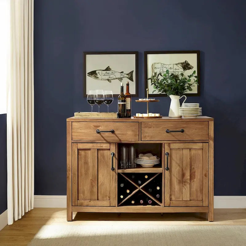 Buffet Crosley Roots finition naturelle - 52 W x 18 D x 36 H