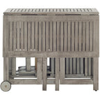 SAFAVIEH Brandy 5-teiliges Outdoor-Esszimmerset – 43 B x 35 T x 29 H