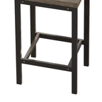 Ensemble de table de bar avec 3 tabourets