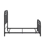 Black Metal Bed