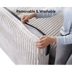 Dyonery Modular Corduroy Sectional Sofa with Washable Covers